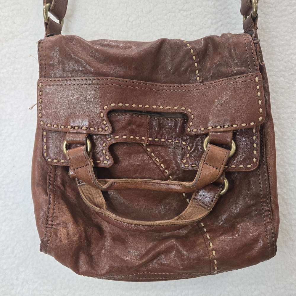 Lucky Brand Dark Brown Hobo Bag